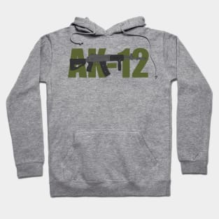 AK-12 (Kalashnikov assault rifle ) color version Hoodie